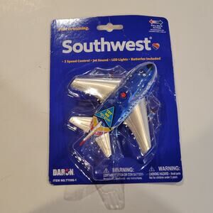 Southwest Pullback Toy Airline Memorabilia Southwest Airplane Toy New, sealed